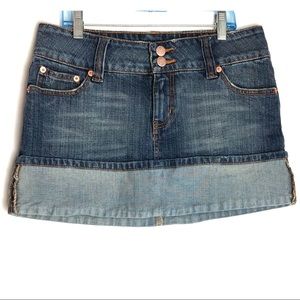 Women's Mini skirt Refuge medium-Wash Size 9